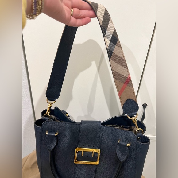 Burberry wallet and handbag set, navy - Picture 4 of 16